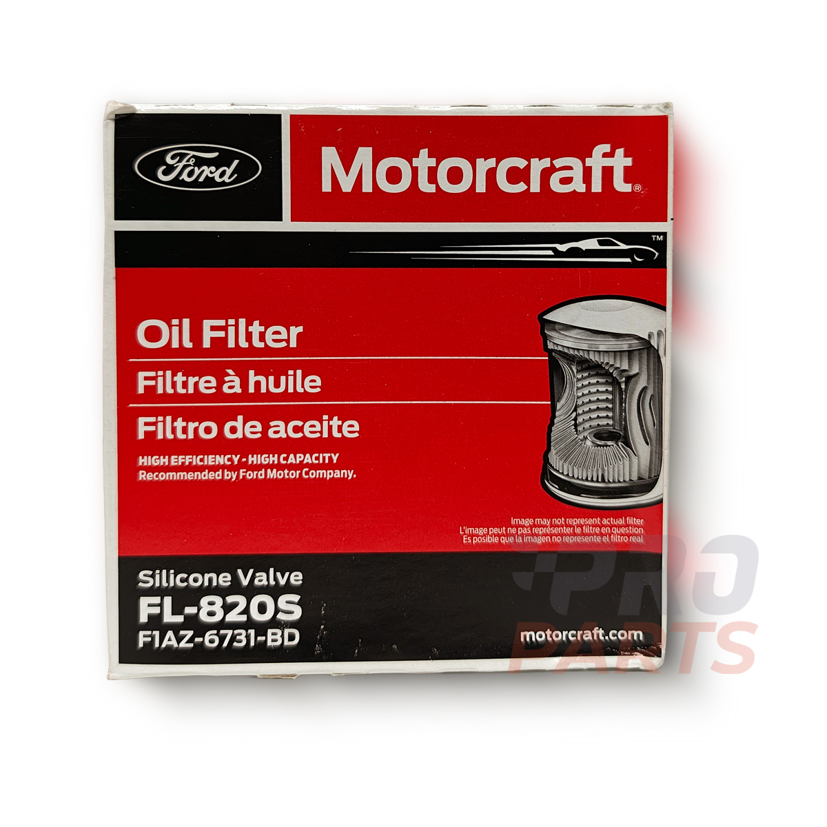 filtro aceite motorcraft fl820s ford original