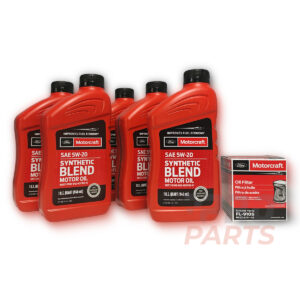 Kit de cambio de aceite y mantencion original Motorcraft 5w20 con filtro FL910S para Ford Ecosport - PROPARTS