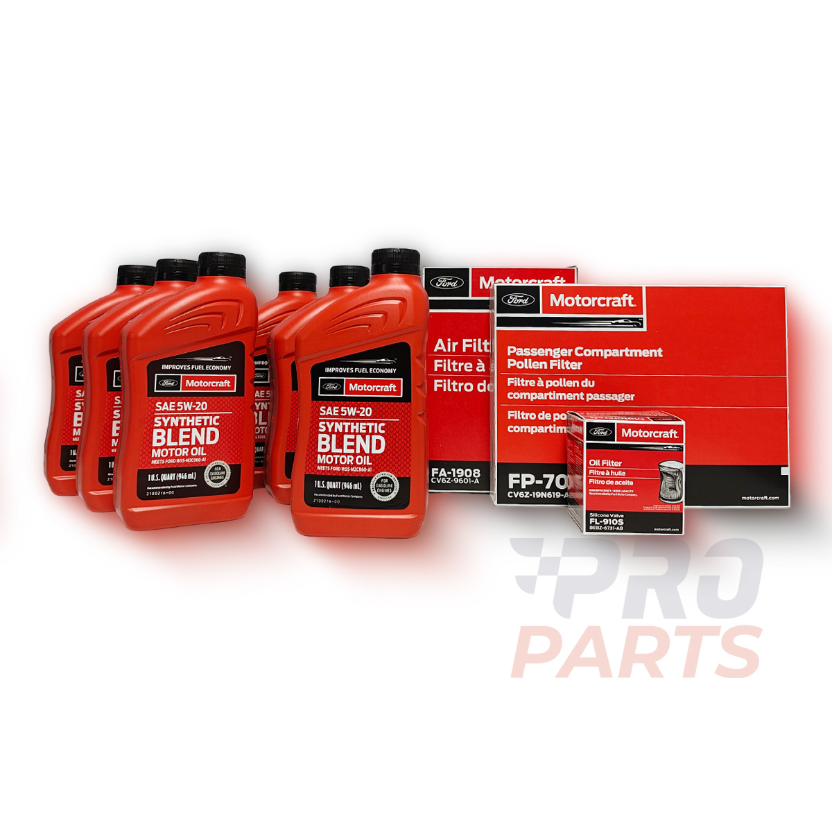 Kit Mantención Completo Ford Focus 2.0L FL-910S FA-1908 FP-70