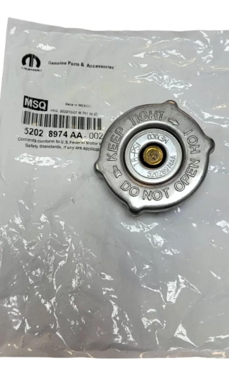 Tapa Radiador Mopar Original Dodge Durango 3.6l 2011-2015 - Imagen 2