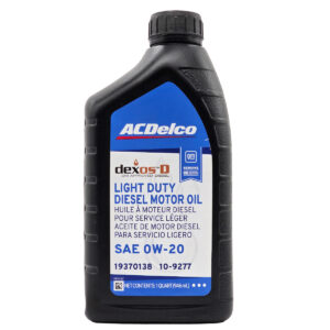 Botella de aceite original ACDelco 0W20 Dexos Diesel 946 ml para Chevrolet Silverado 3.0 Duramax - PROPARTS