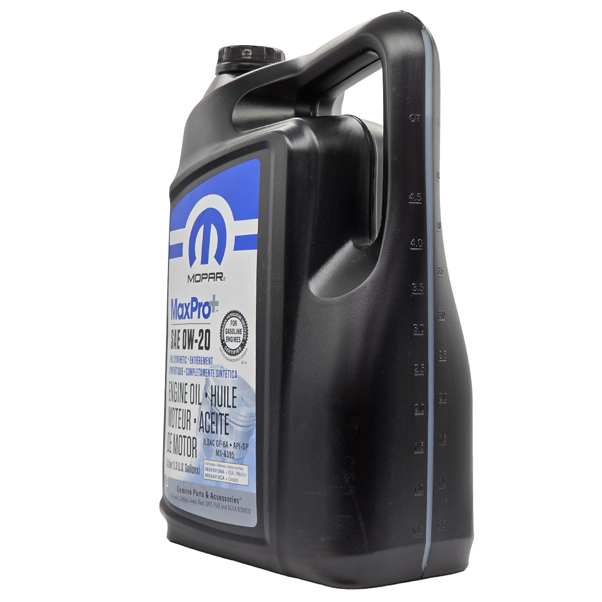 Bidón de aceite original Mopar 0W20 full sintético 5 litros para Jeep Dodge RAM - PROPARTS