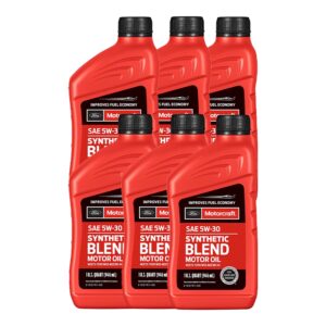 Pack 6 unidades cuartos de aceite Motorcraft 5w30 original Ford Explorer - PROPARTS