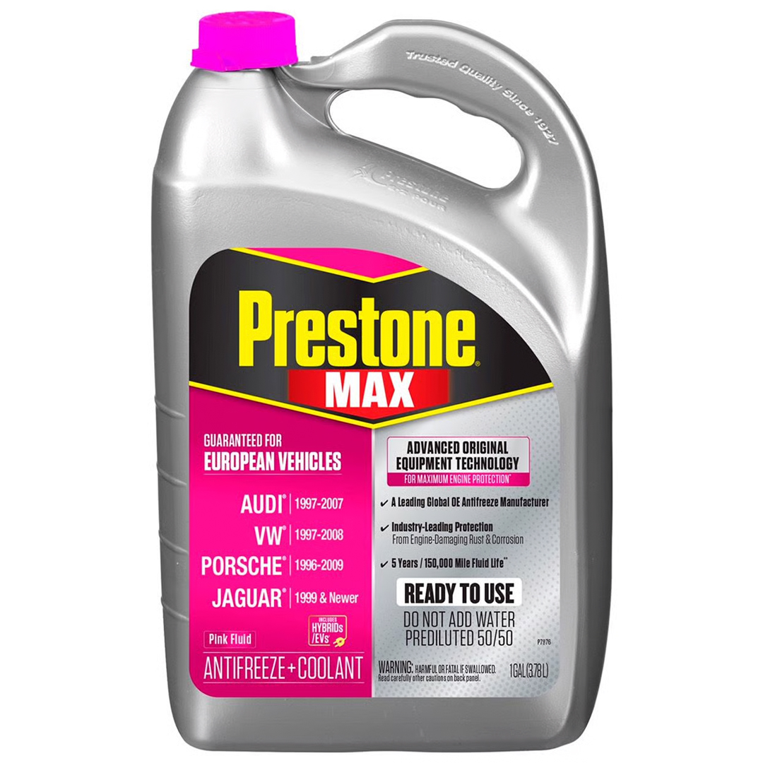 Refrigerante Prestone Rosado 50/50 para vehiculos europeos Audi VW y Porsche - PROPARTS