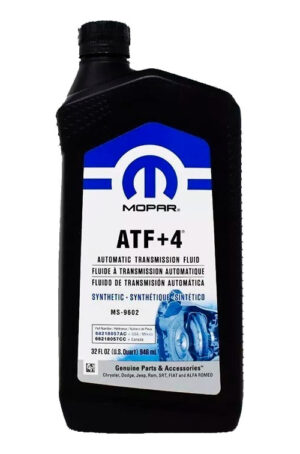 Texto ALT: Aceite de transmision automatica Mopar ATF+4 original para Jeep RAM y Dodge - PROPARTS