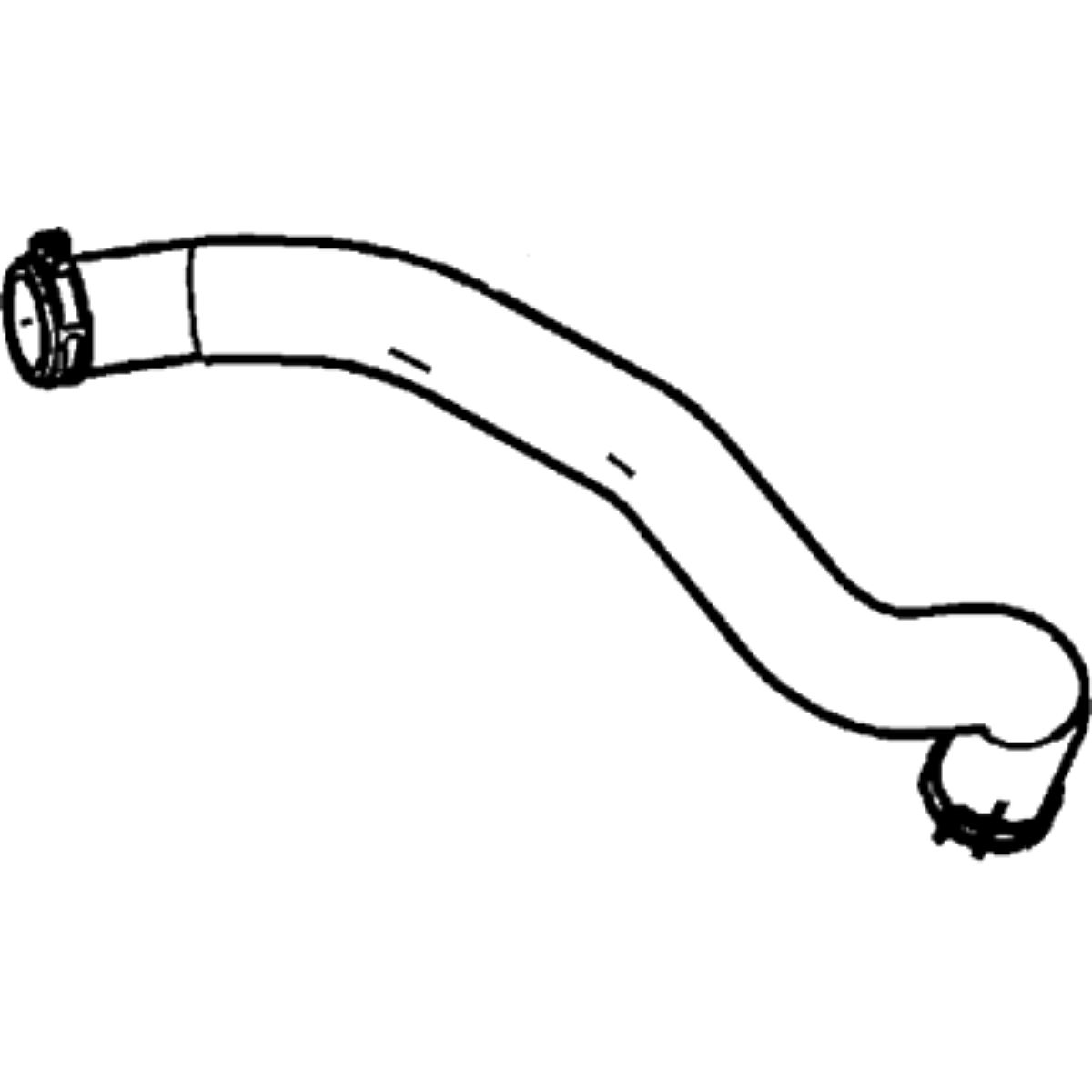 Manguera Radiador Superior Ford E-150 2005-2010 Original - Imagen 3