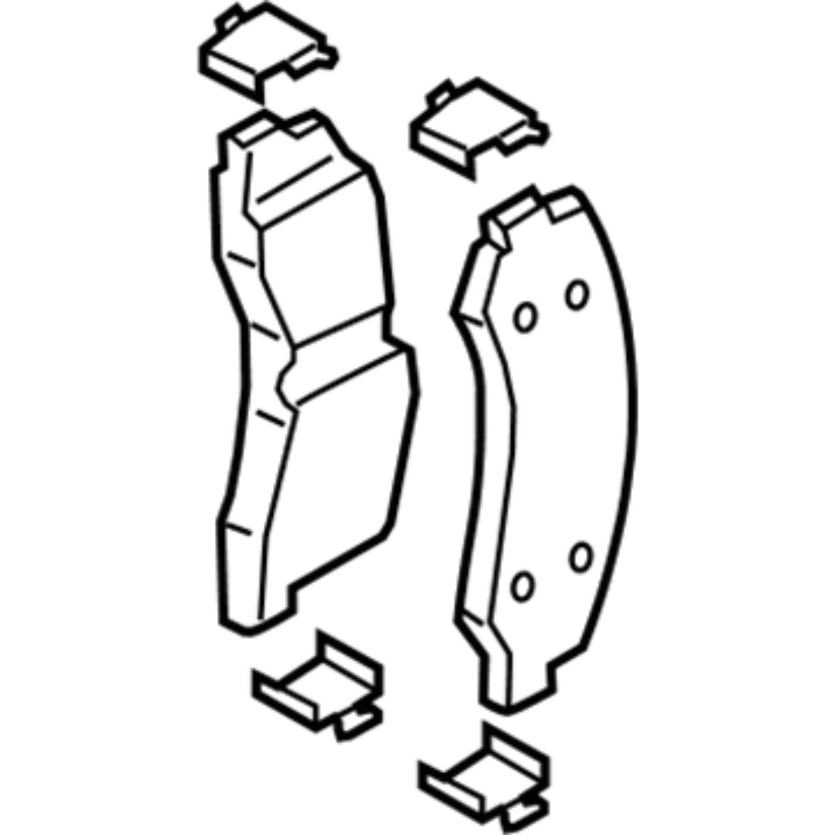 Pastillas de freno delanteras Ford F-150 2021 - 2023 - Imagen 3