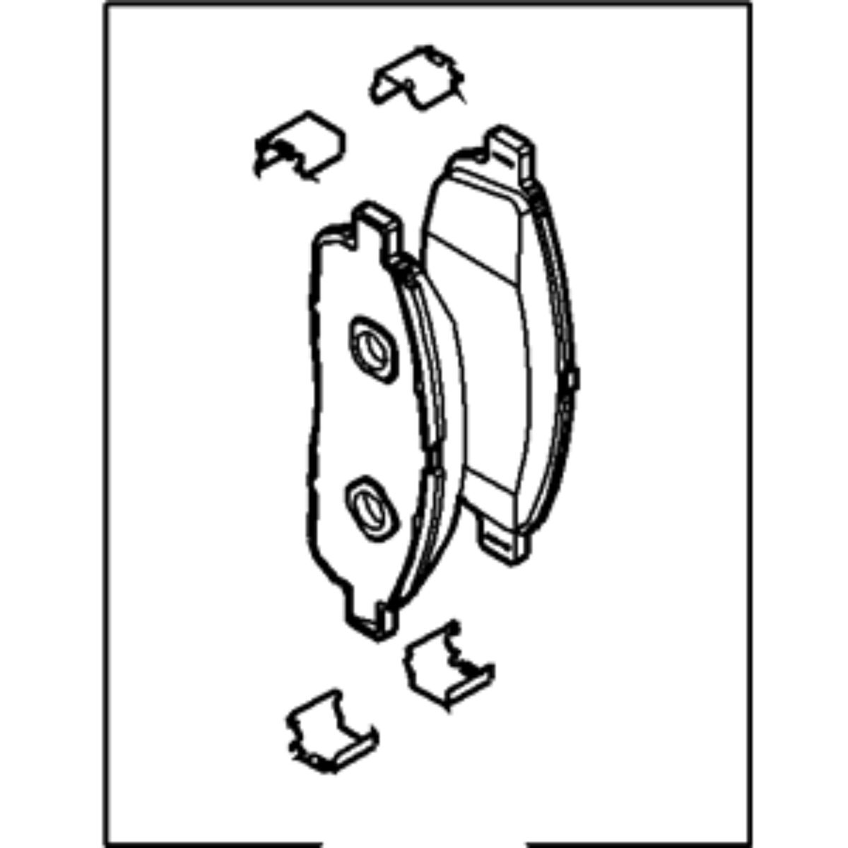 Pastilla Freno Delantero Ford F150 2010-2018 Original - Imagen 3