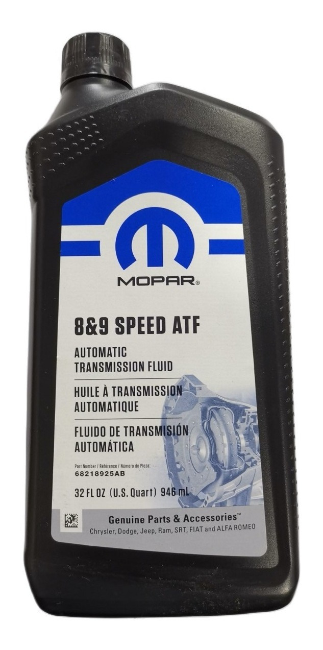 Aceite Transmisión Automática Zf 8&9 Original Mopar 946 Ml.
