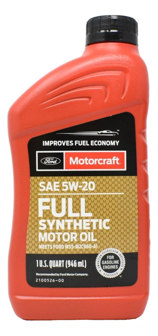 Aceite 5w20 Full Sintético Motorcraft 946 Ml