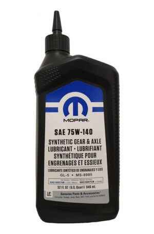 Aceite Diferencial 75w140 Mopar / Dodge / Jeep Bidón 946 Ml