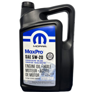 Aceite Mopar 5W20 5 Litros original para motor Jeep RAM 1500 y Dodge - PROPARTS