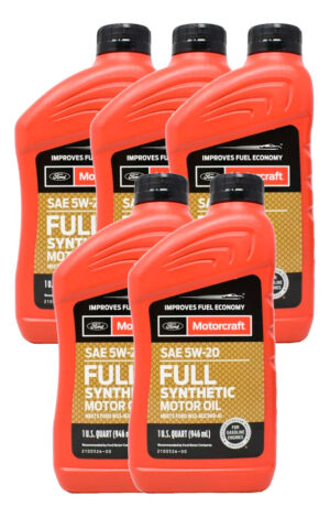 Aceite Ford Motorcraft 5w20 Full Sintetico (5 Unidades)
