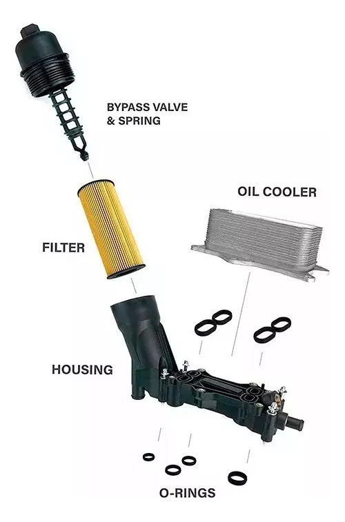 Enfriador Aceite Motor Mopar Charger 2014-2017 - Imagen 4
