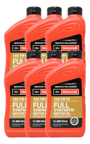 Aceite Ford Motorcraft 5w20 Full Sintetico (6 Unidades)