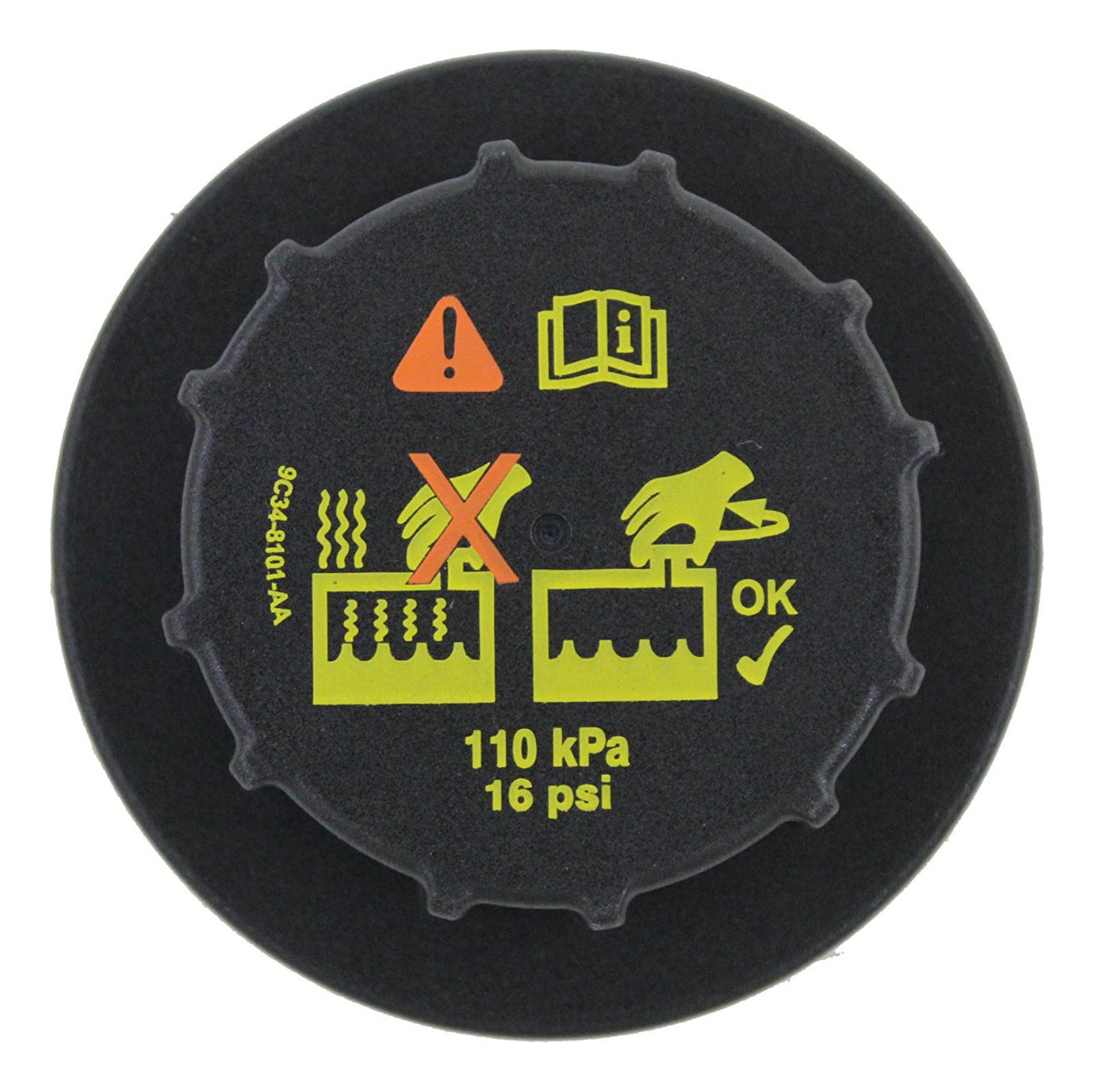 Tapa Deposito Agua Radiador Vehiculo Ford 2003-2019 Original - Imagen 3