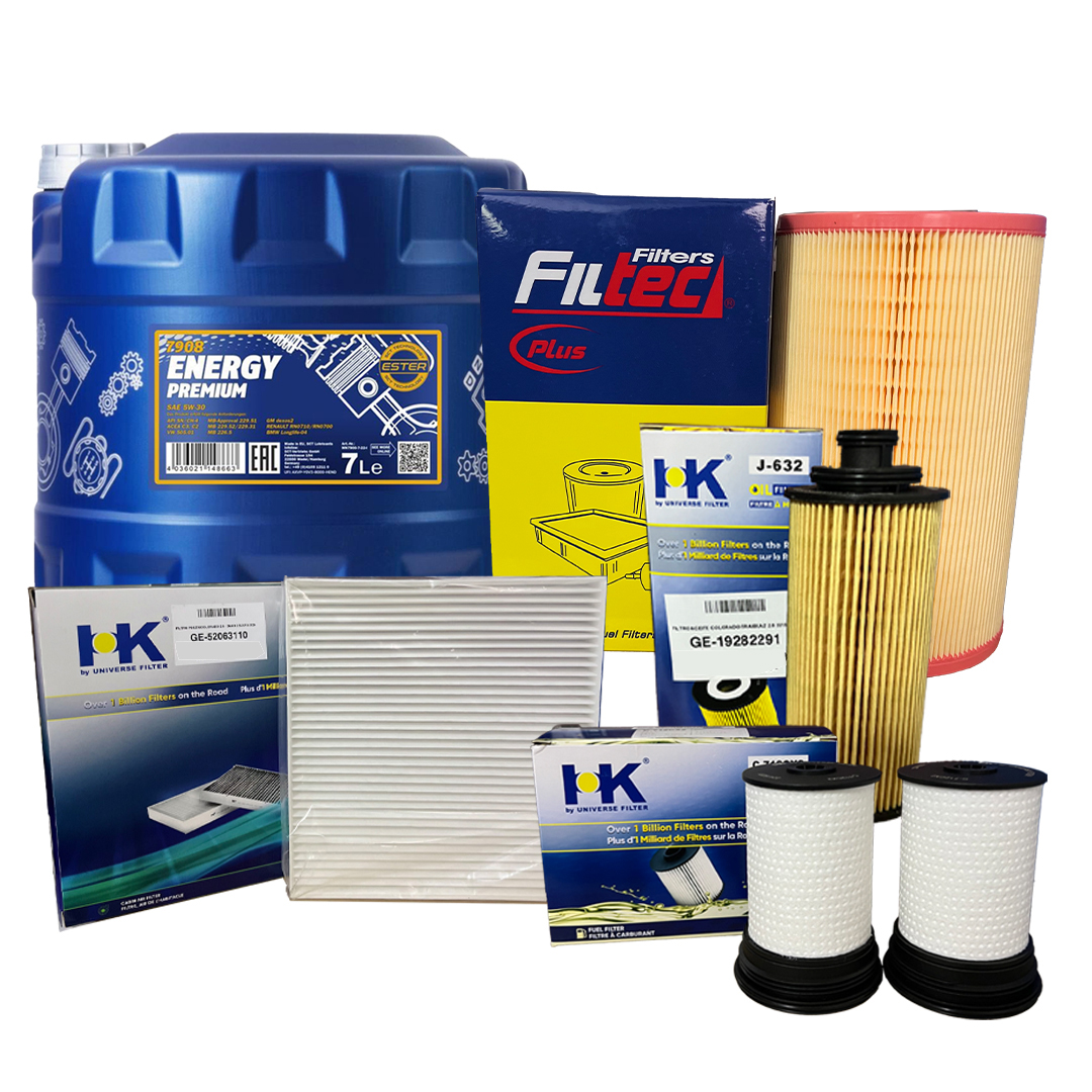 Kit mantención Chevrolet Colorado 2.8 2018-2023 FULL