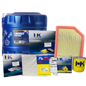 Kit de Mantención Completo para JAC T6 y T8 Diesel (2018-2024) - Incluye Aceite Mannol 5W30 y Filtros HK - PROPARTS