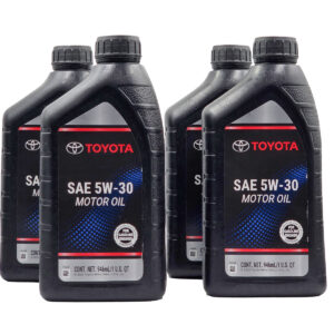 Pack 4 Aceite de Motor Toyota 5W-30 Original 946 ML