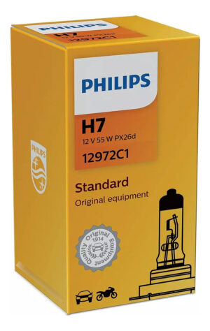 Ampolleta (bombilla) Philips H7 12v-55w Px26d