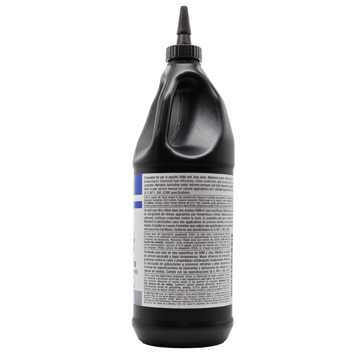 Aceite Diferencial Mopar 75W85 Bidón 946ml para Camionetas Ram 6.7L y 6.4L - PROPARTS