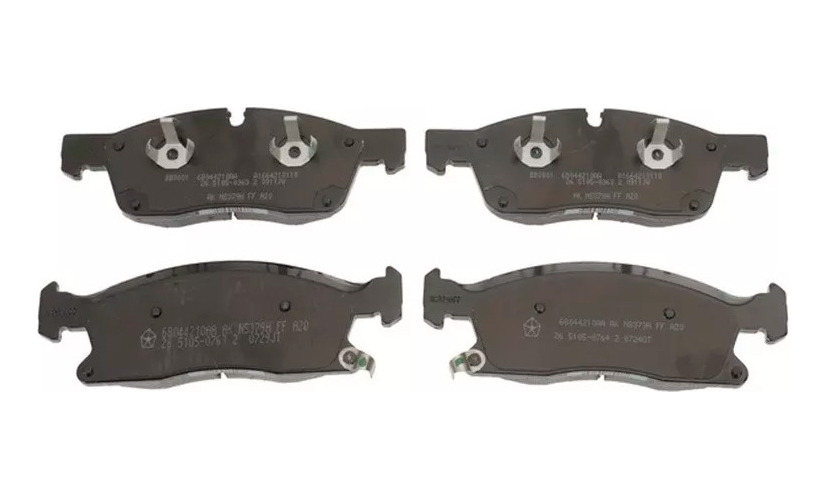 Pastillas Frenos Del Mopar Dodge Durango 3.6 2011-2022 - Imagen 2
